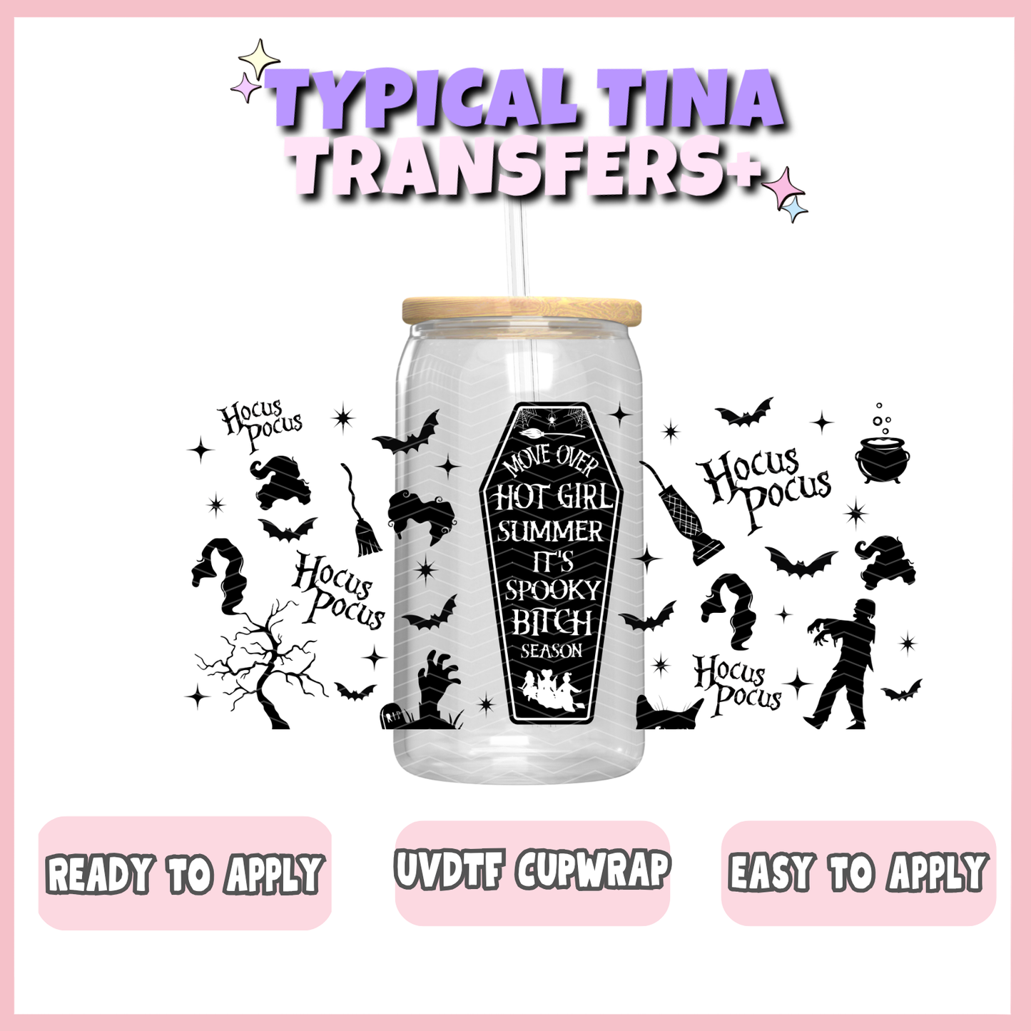UVDTF #2047 | 16oz UVDTF Wrap | POD