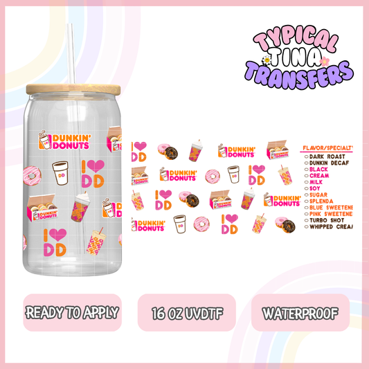 UVDTF #239 | 16oz UVDTF Wrap | POD