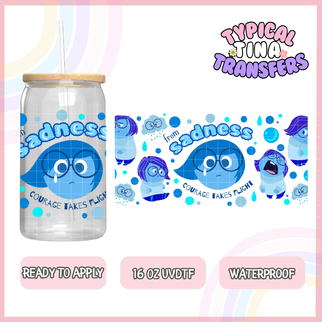 UVDTF #1452 | 16oz UVDTF Wrap | POD