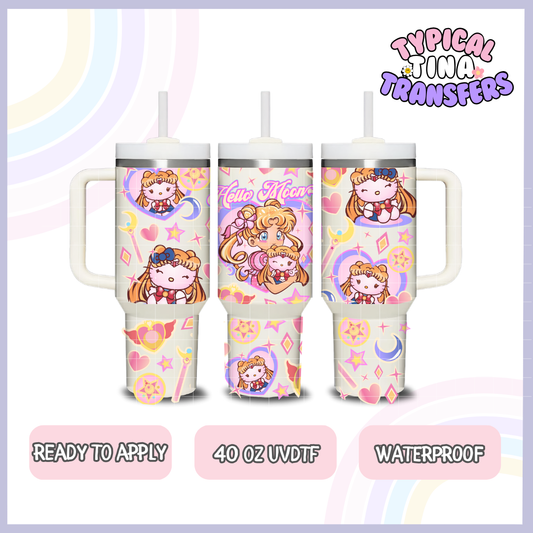 Sailor & Kitty | 40oz UVDTF Wrap