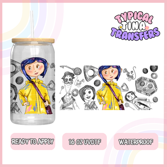 UVDTF #2633 | 16oz UVDTF Wrap | POD