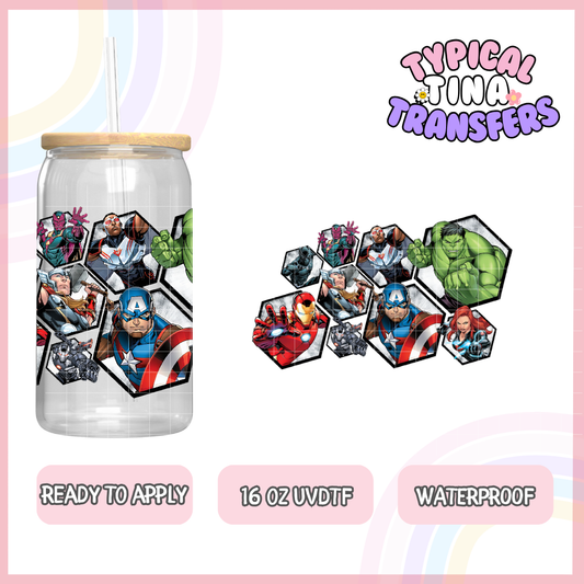 UVDTF #5255 | 16oz UVDTF Wrap | POD