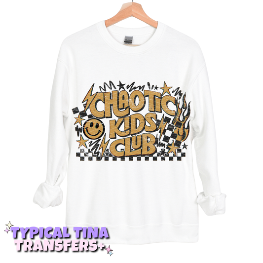 Chaotic kids club |fds DTF Transfers | POD