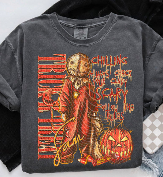 trick o treat Sam | DTF Screen Print | POD