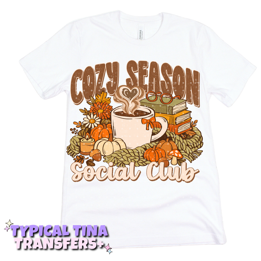 Cozy season social club | DTF Transfers | POD