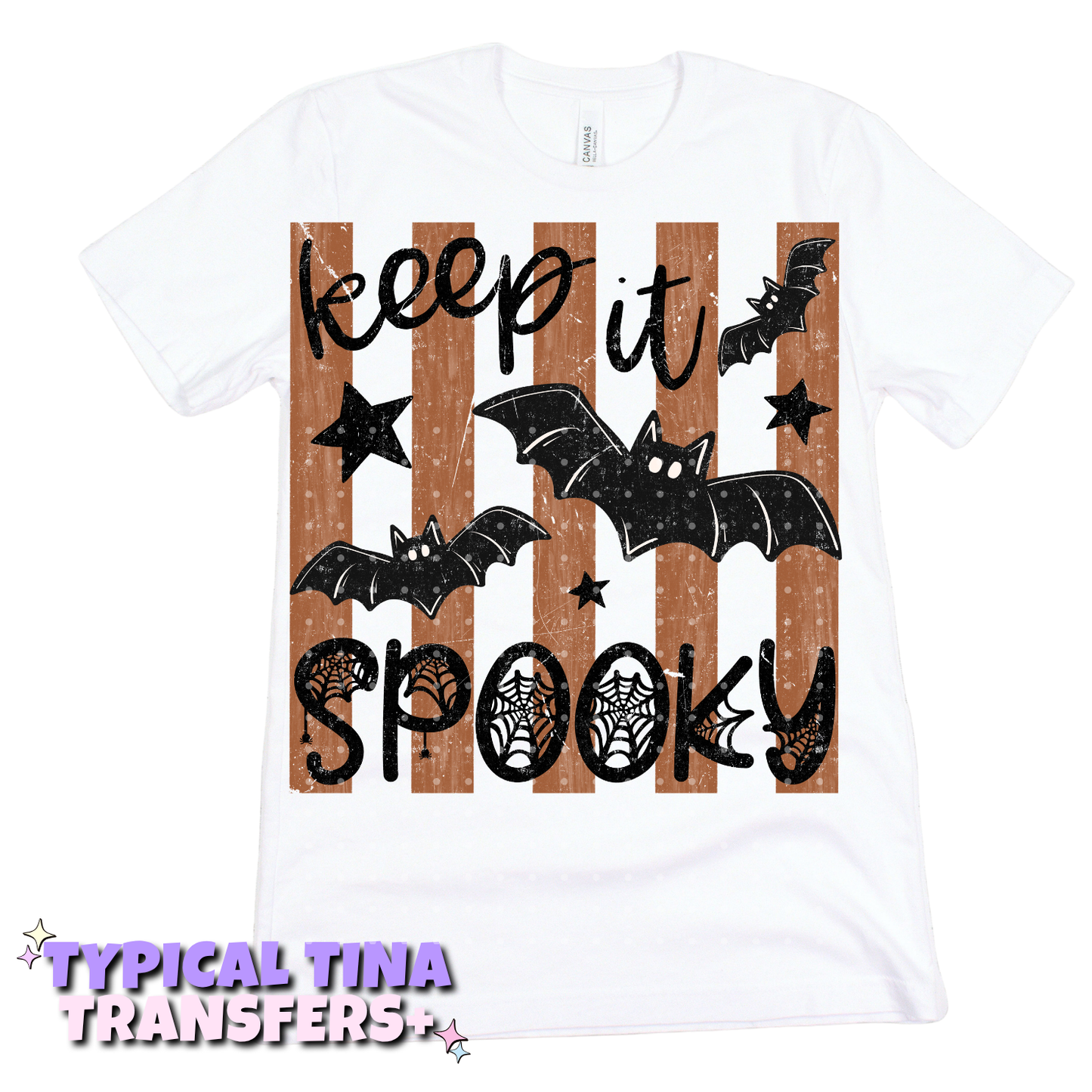 Keep it spooky (stripes) | DTF Transfers | POD