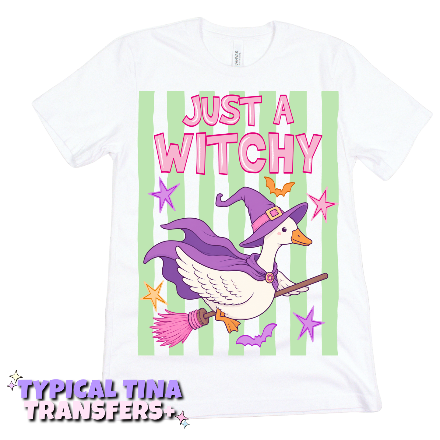 Just a Witchy Goose | DTF Transfers | POD