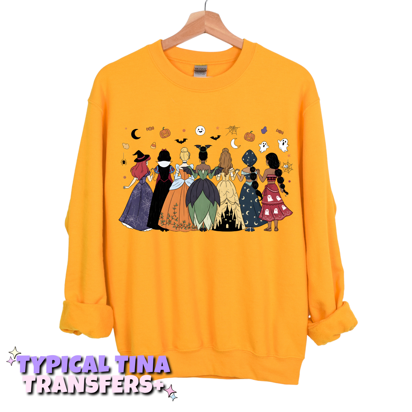 Halloween princesses | DTF Transfers | POD