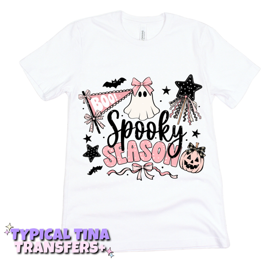 Pink spooky season  | DTF Transfers | POD