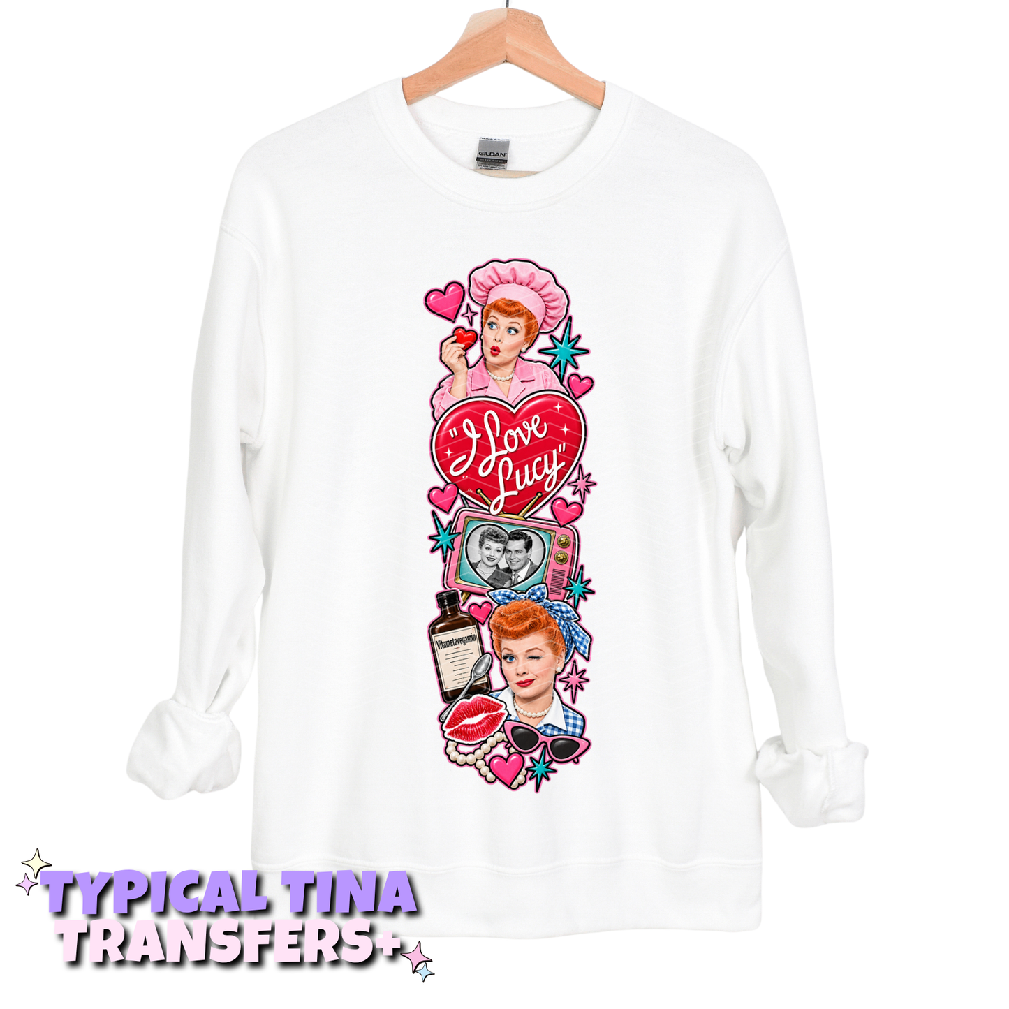 Retro classic funny lady | DTF Transfers | POD