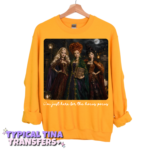 Just here for the Hocus P | DTF Transfers | POD