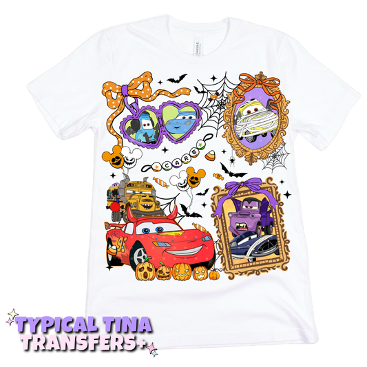 Car halloween frames | DTF Transfers | POD