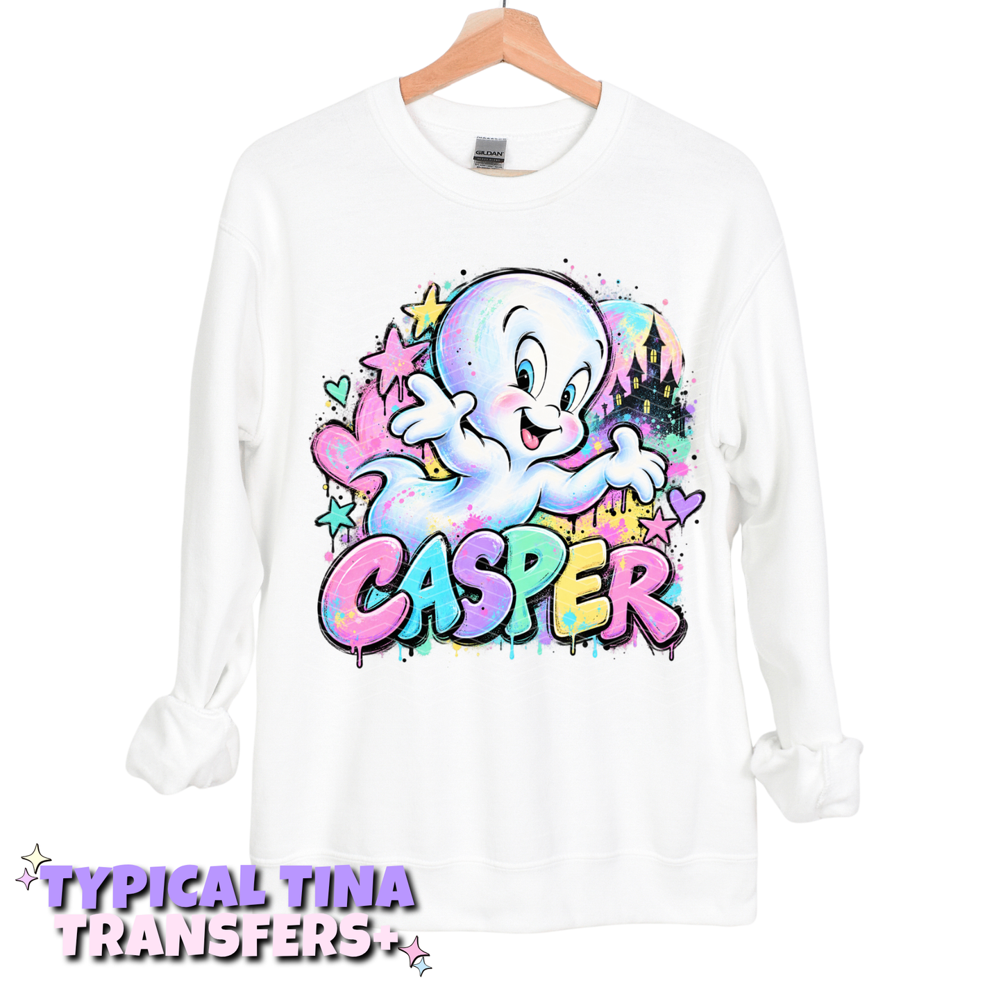Friendly Boo (pastels) | DTF Transfers | POD