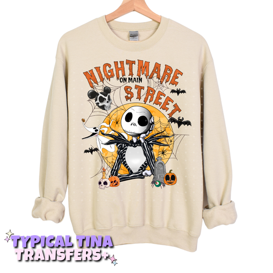 nightmare on main jack  | DTF Transfers | POD