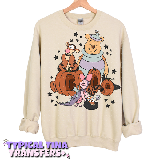 P.B and friends halloween | DTF Transfers | POD