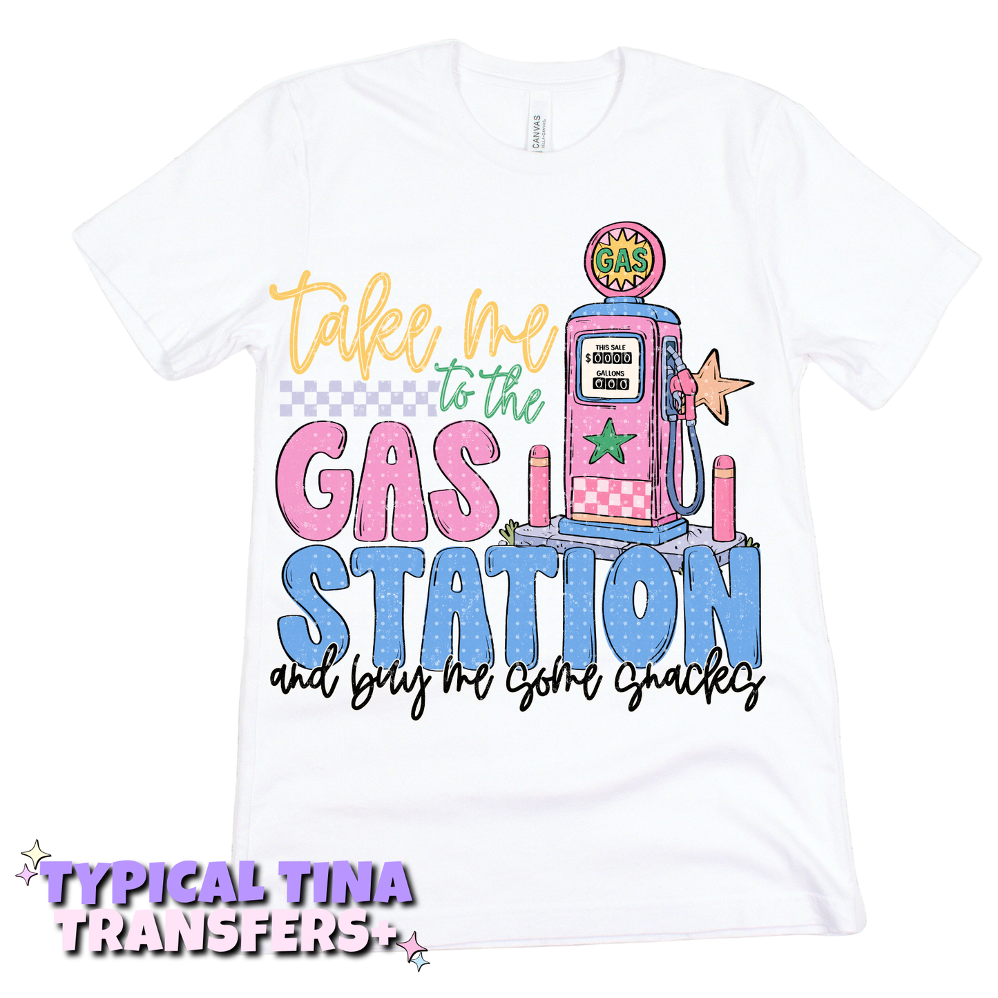 Gas station snacks | DTF Transfers | POD