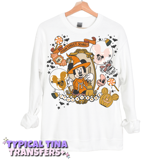 Halloween mainstreet spooky babe | DTF Transfers | POD