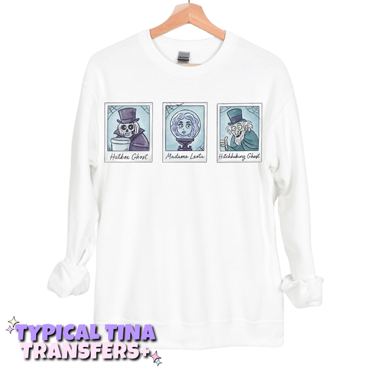 haunted mansion 3 frames| DTF Transfers | POD