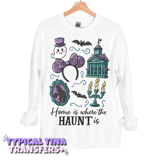 home is where the haunt is | DTF Transfers | POD