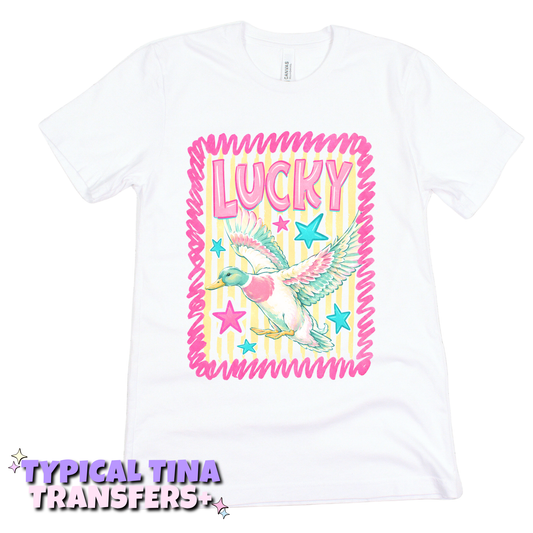 Lucky duck | DTF Transfers | POD