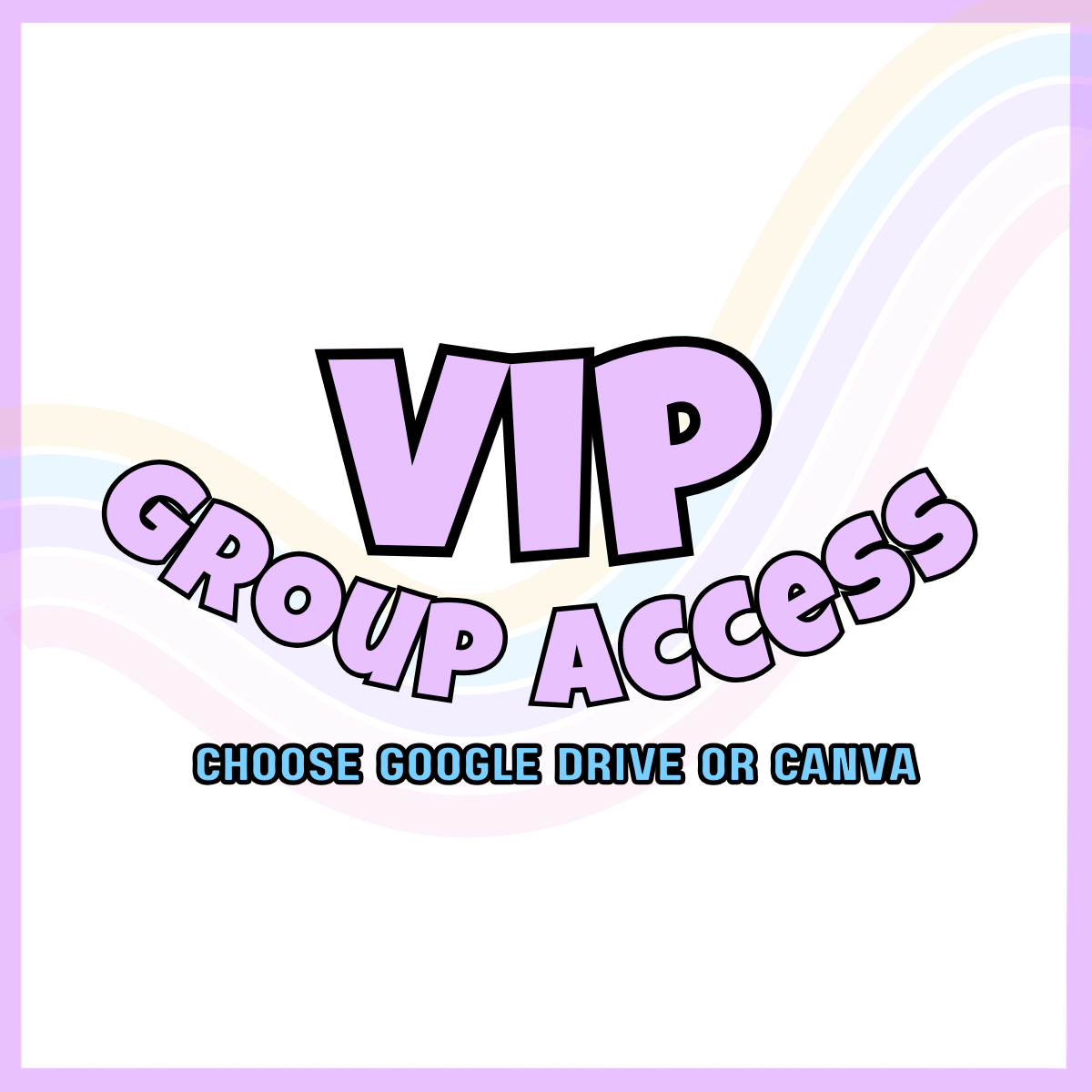 VIP Google drive or CANVA access request