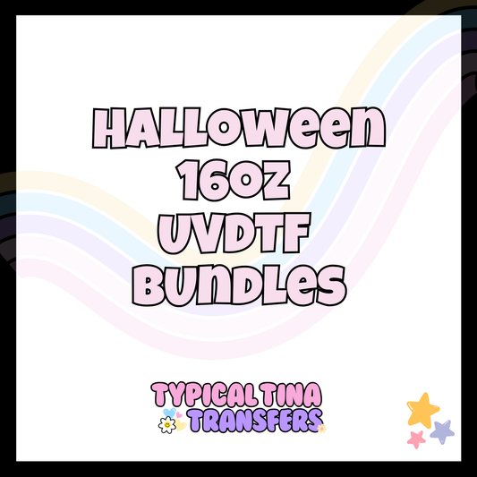 Halloween 16oz UVDTF Bundle