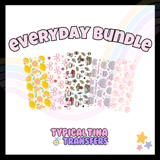 20 Piece Everyday Mystery Bundle | 16oz UVDTF Wraps