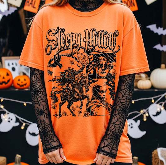 Sleep Hollo (black) | DTF Transfer | 11" Adult