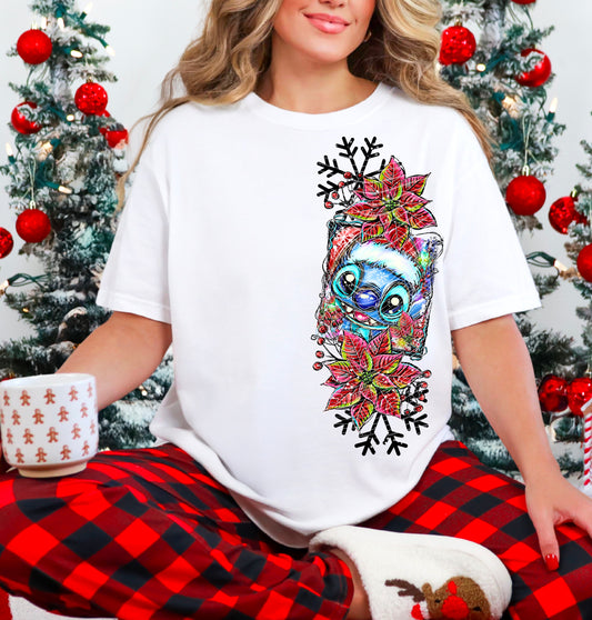 Selfie Xmas Alien | DTF Transfer | POD