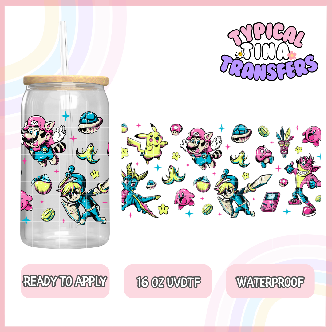 UVDTF #7798 | 16oz UVDTF Wrap | RTS