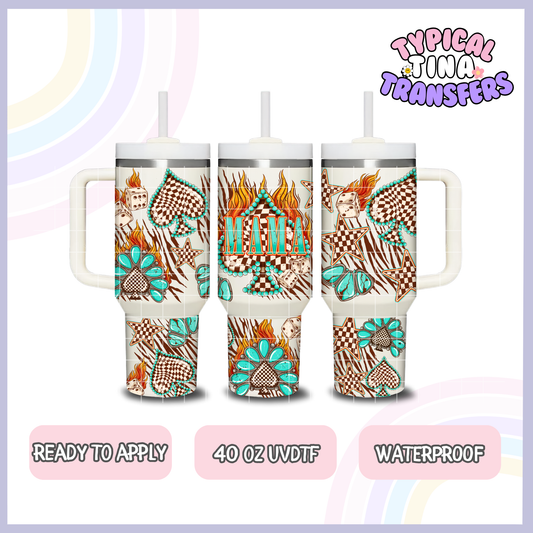 Mama Spades | 40oz UVDTF Wrap | POD