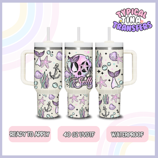 Salty Skellie | 40oz UVDTF Wrap | POD