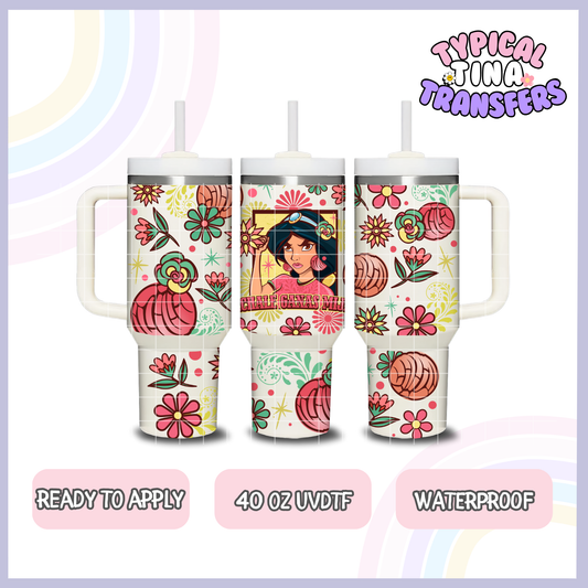 Echale Ganas | 40oz UVDTF Wrap | POD