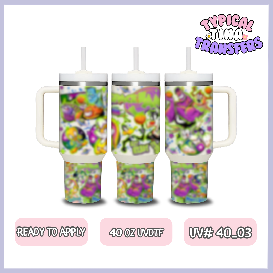 VIP - UV# 40_03 | 40oz UVDTF Wrap | POD