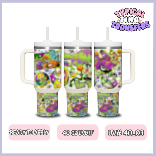 VIP - UV# 40_03 | 40oz UVDTF Wrap | POD