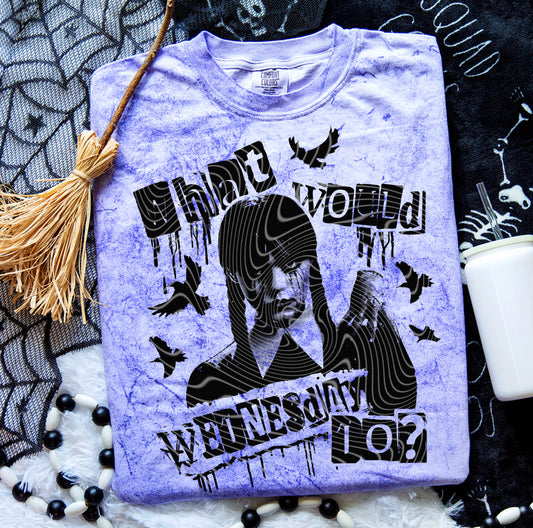 What Would Wed Do (black)| DTF Transfer | POD