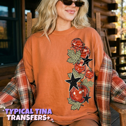 Fall Apples | DTF Transfers | POD
