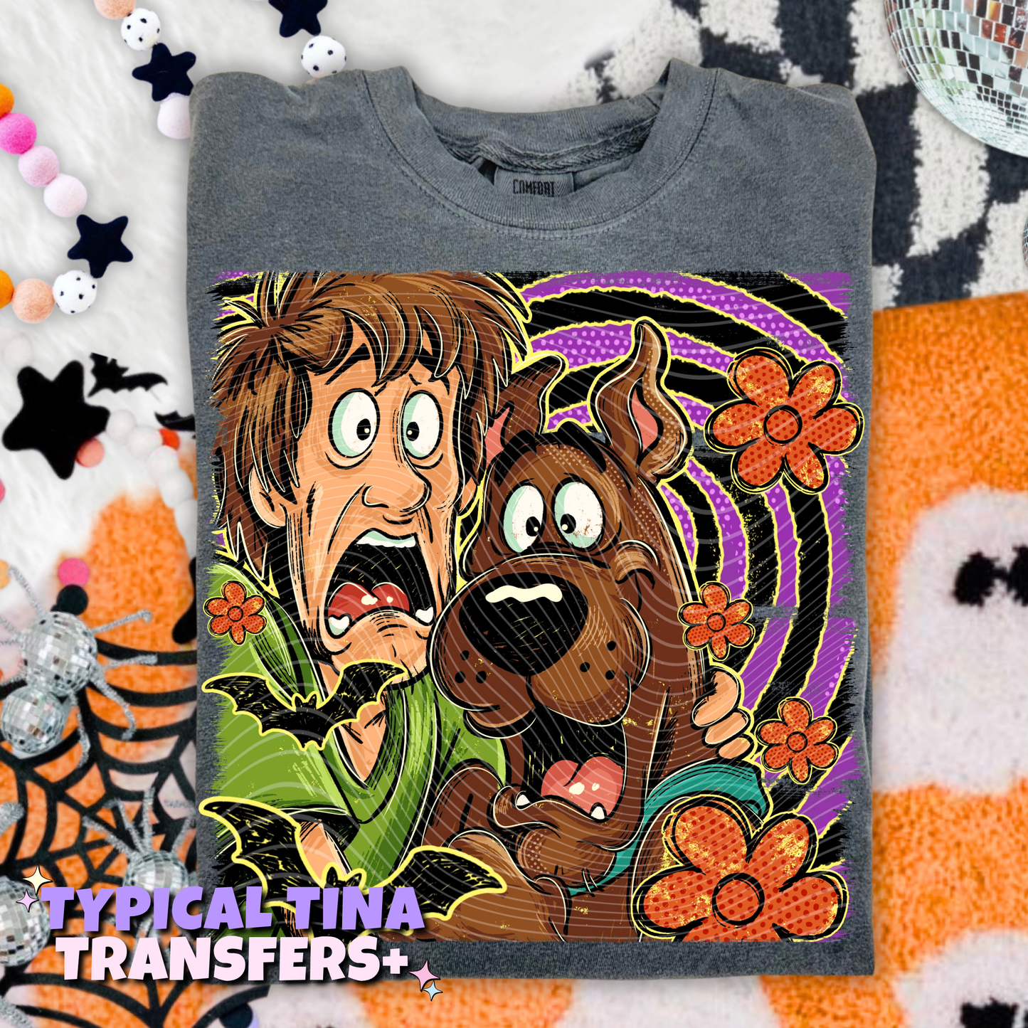 Scooo-b halloween (swirl only) | DTF Transfers | POD