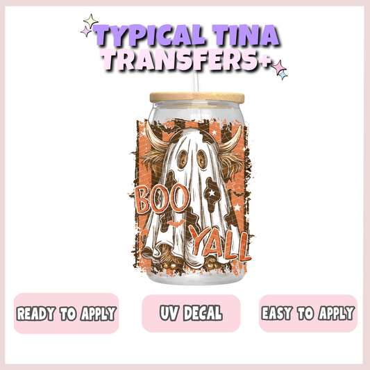 Boo Y'all | UV decals | POD
