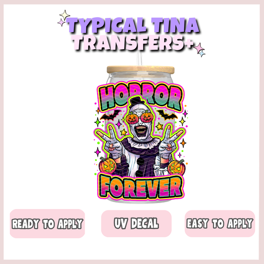 Horror forever | UV decals | POD
