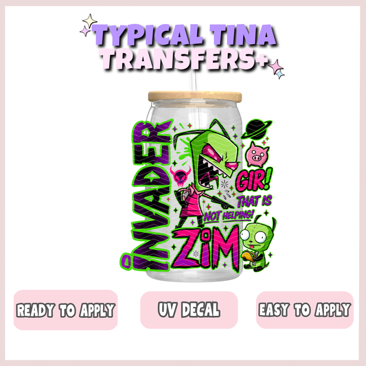 Invader z | UV decals | POD