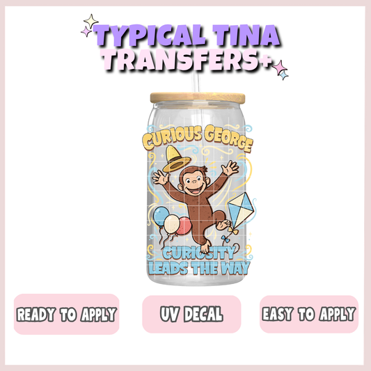 Curious Monkey | UV decals | POD