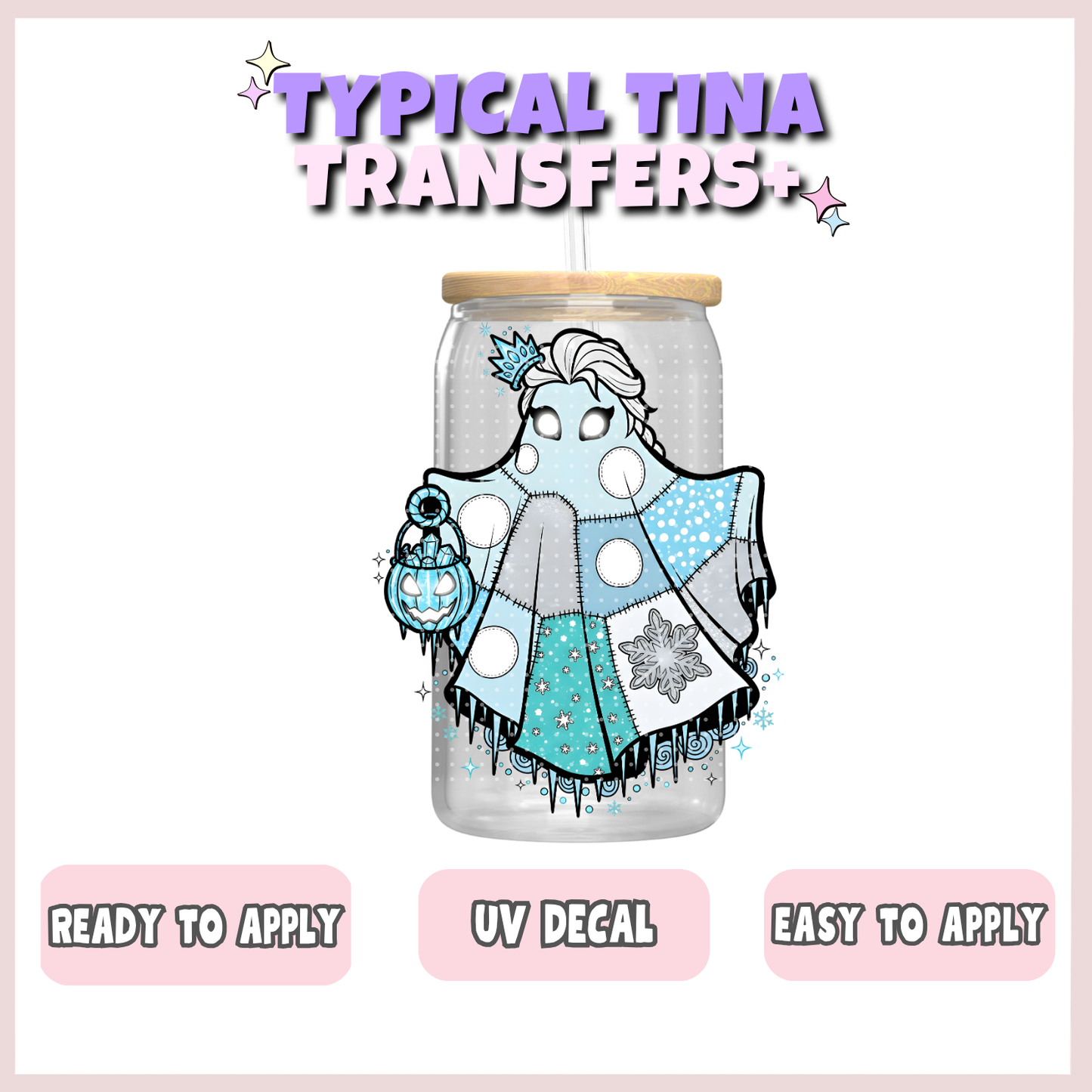 Ghost princesses | UV decals | POD