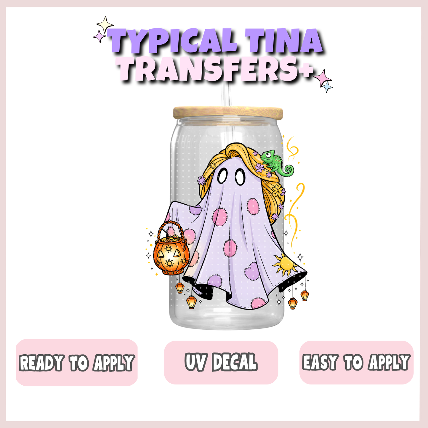 Ghost princesses | UV decals | POD
