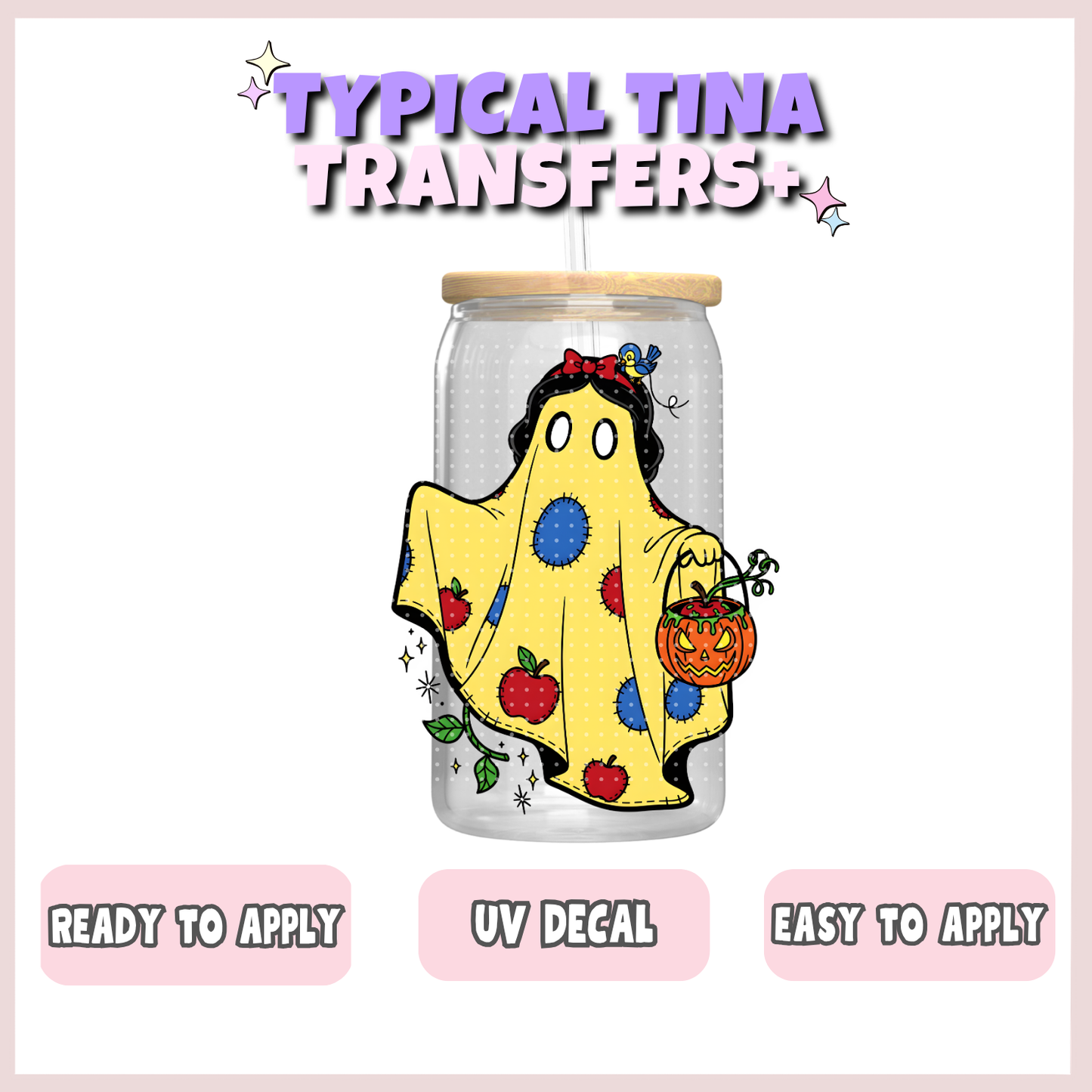 Ghost princesses | UV decals | POD