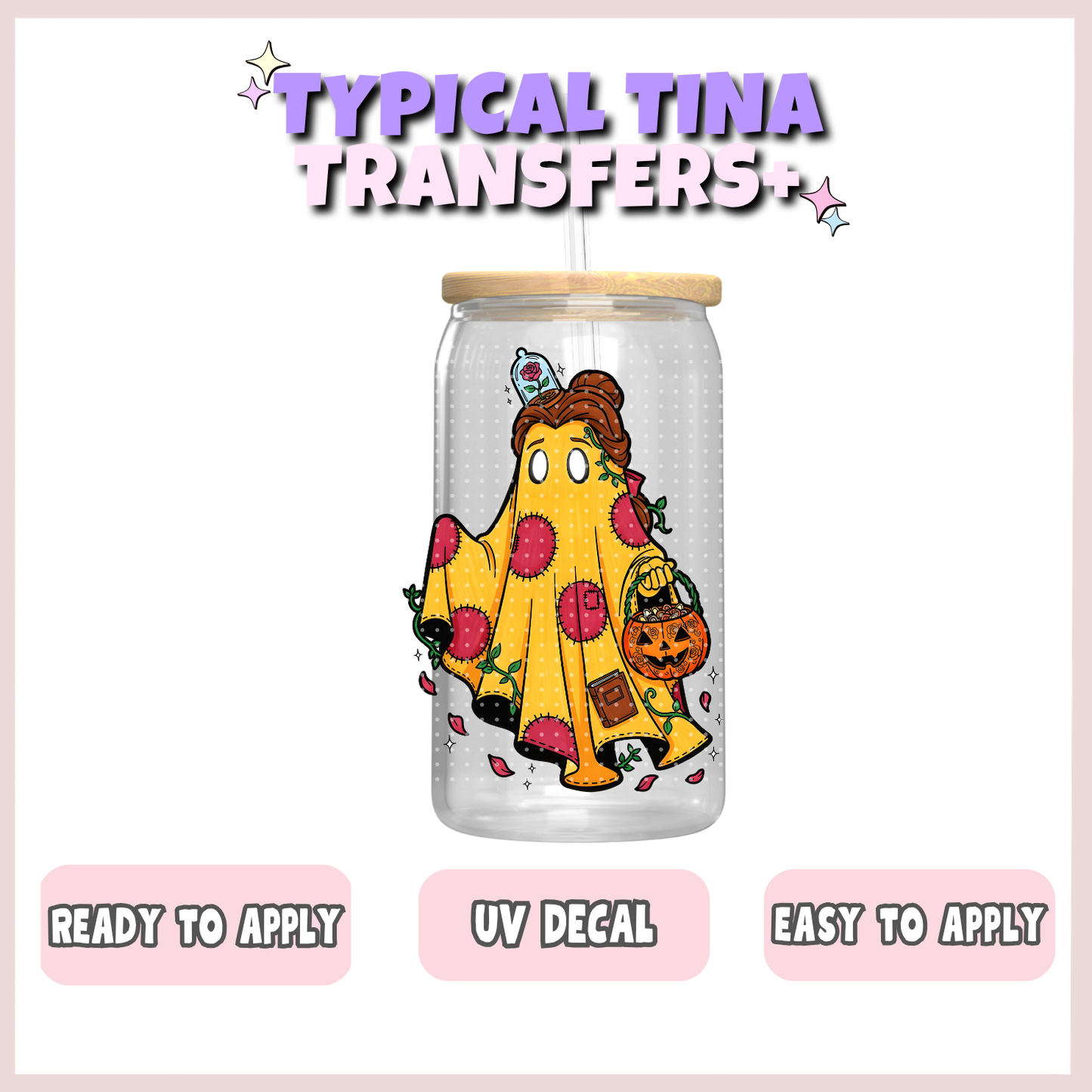 Ghost princesses | UV decals | POD