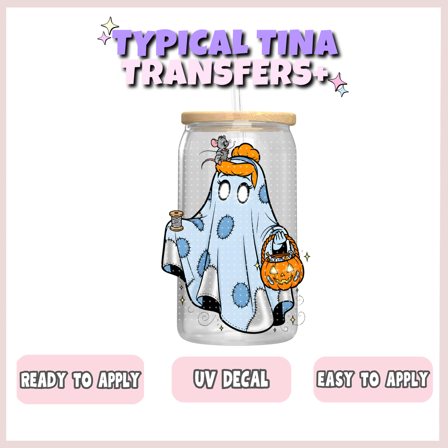 Ghost princesses | UV decals | POD