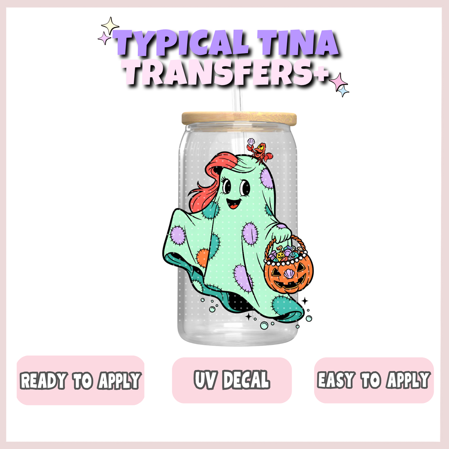 Ghost princesses | UV decals | POD
