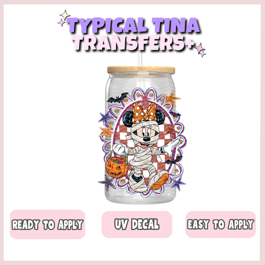 Mummy Min Mouse | UV decals | POD