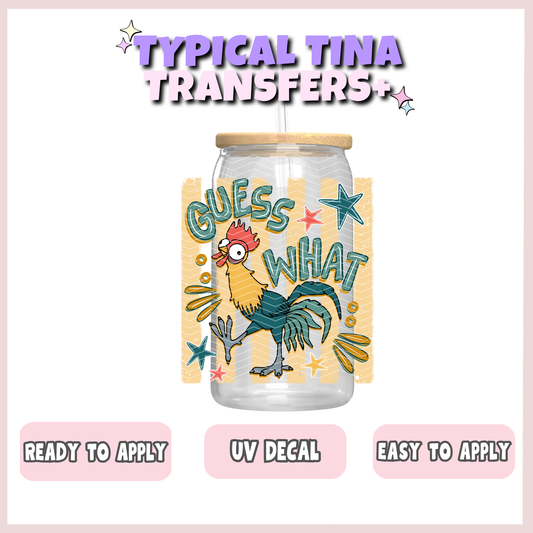 He! He! guess what? | UV decals | POD